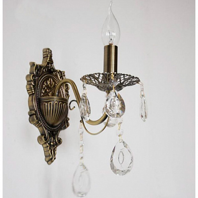 Бра Victoria Lighting 1x40 Вт E14 бронза Candela