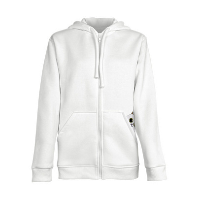 Худи унисекс WP Merchandise Коловастик р.134 молочный FWPKLVKCH22ML0134 