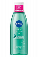 Тонік для обличчя Nivea Derma Skin Clear 200 мл