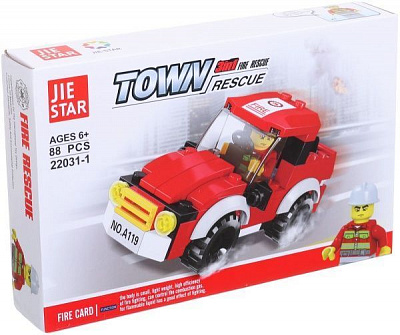 Конструктор Shantou Fire Series Авто 1 C1180111/1