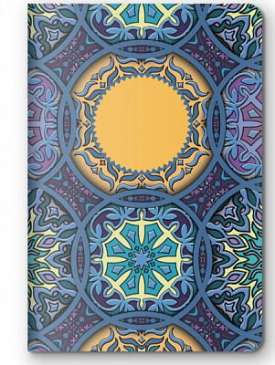 Блокнот для записей Мандала А5 фиолетовый 1В964 Аркуш