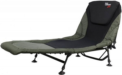 Раскладушка Fishing ROI карповая з 8-ю ножками неопреновая подушка HYB019