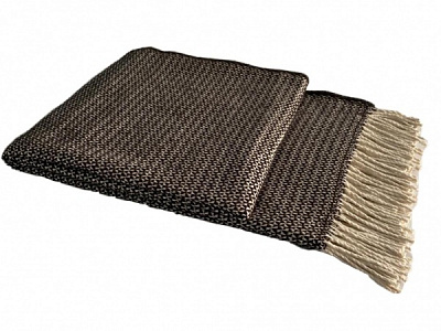 Плед Аура 140x200 см мокко Lanavitta