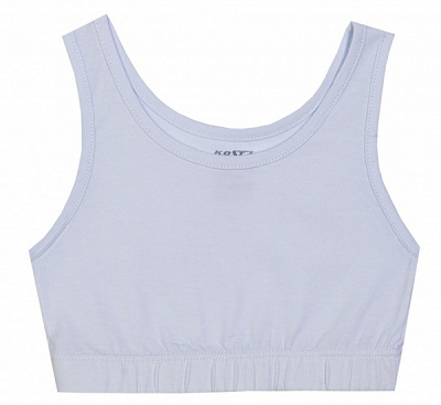 Майка для девочек KOSTA р.158-164 белый хром 