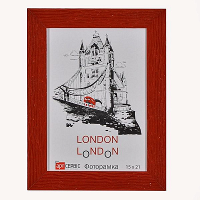 Рамка для фото Арт-Сервіс ЭА-01138 15x21 см червоний