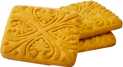 Печенье Загора сахарное к чаю с ароматом топленого молока (4820077270900) 