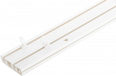 Карниз стельовий Bella Vita подвійний набірний 210 см білий