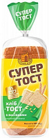Хлеб Київхліб тост с отрубями нарезанный 350г