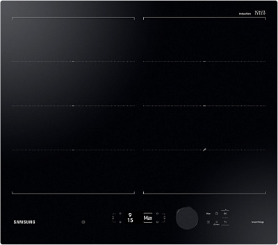 Варочная поверхность Samsung индукционная NZ64B7799FK/WT