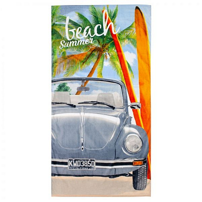 Полотенце Ретро Авто 75x150 см разноцветный Home Line 