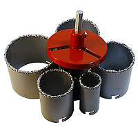 Набір коронок вольфрамових A.T.T. по кераміці 33-83 мм 9200611