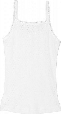 Майка для девочек Україна р.98 белый 