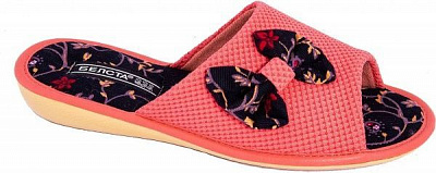 Обувь домашняя БЕЛСТА Бант р. 39 коралловый 87-12/3046 