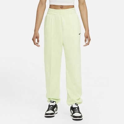 Брюки Nike W NSW ESSNTL CLCTN FLC MR PANT BV4089-303 р. L салатовый