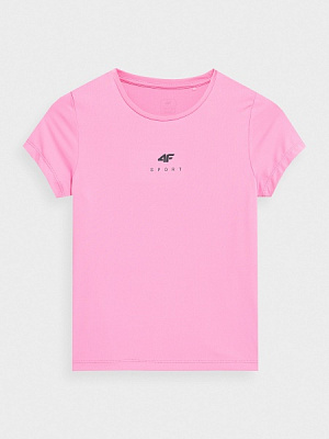 Футболка 4F TSHIRT FNK F157 4FJSS23TFTSF157-55S р.146/152 рожевий