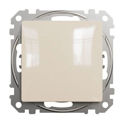 Переключатель перекрестный одноклавишный Schneider Electric Sedna Design без подсветки 10 А 250В бежевый SDD112107