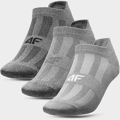 Шкарпетки 4F NOSD4-SOM213-27M+25M+24M сірий р.43-46