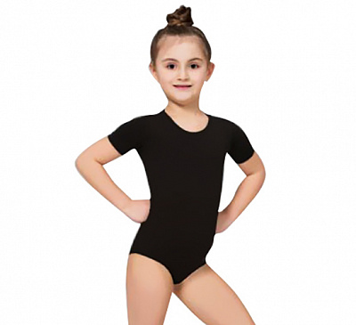 Боди-футболка для девочек Namaldi 476 6/8 р.119 черный 