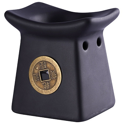 Аромалампа Ароматика Монета чорна