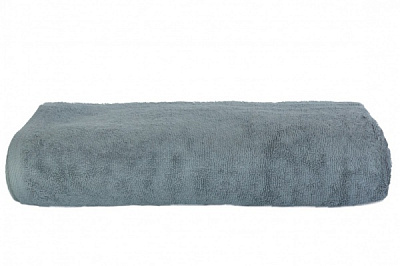 Полотенце махровое 50x90 см серый Ideal 