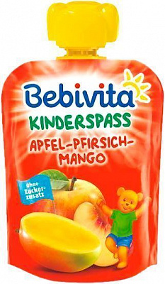 Пюре Bebivita Яблуко-персик-манго