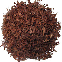 Мульча древесная декоративная колорированная, цвет КАШТАН 70 л