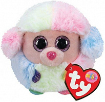 Мягкая игрушка TY Puffies Пудель Rainbow 7 см 42511