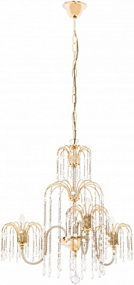 Люстра подвесная Arredoluce хрусталь Swarovski 3xE14 золото 02.406.3 