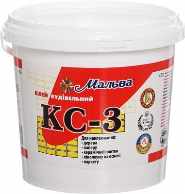 Клей строительный Мальва® КС-3 1,5 кг 