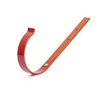 Кронштейн желоба Bryza прямой металлический 125 мм кирпичный 