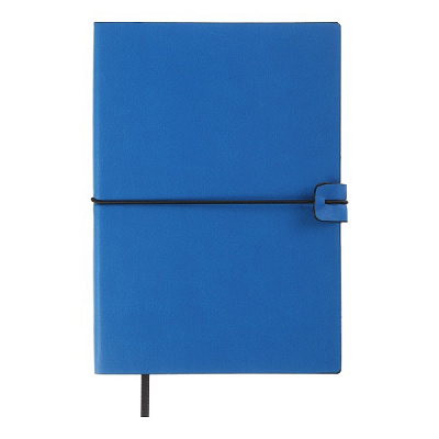 Блокнот недатований Travel 96 арк. клітинка синій Buromax A5