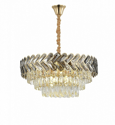 Люстра стельова Sensio Velizara 8xE14 золото/хром PA-K8583-D600