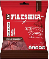 Закуска La'Fileshka кусочки говядины 40 г