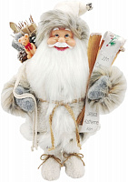 Декорація новорічна ShenzhenTianJialiIndustrialCo Дід Мороз білий 40 см 