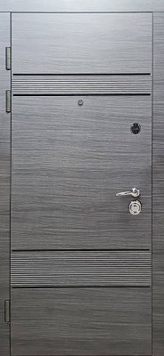 Двері вхідні Булат Статус 518 венге сірий 2050x850мм ліві