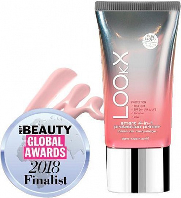 Праймер LOOkX защитный smart 4 in1 светлый 30 мл 