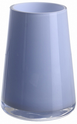 Ваза скляна Wrzesniak Glassworks Opal/Light Blue 12 см світло-синя