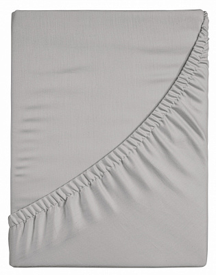 Простынь на резинке OYSTER MUSHROOM 160x200 см серый UP! (Underprice)