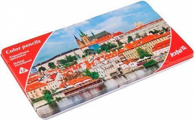 Олівці кольорові Міста 12 шт K17-058-2 KITE