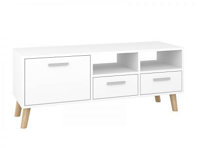 Тумба Пехотин Мираж 1200х490х400 белый