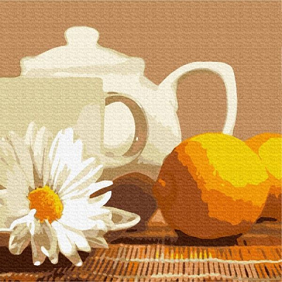 Картина по номерам Кухня 4 25х25 см Rosa Start 