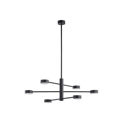 Подвес Nowodvorski Orbit 6x8 Вт GX53 черный 7946 