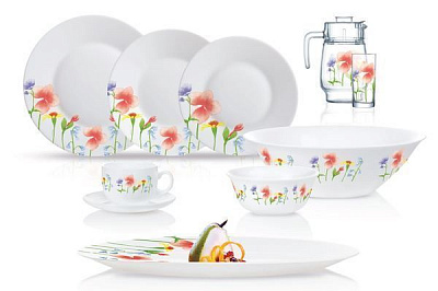 Сервиз столовый Armoise Intense 46 предметов Luminarc