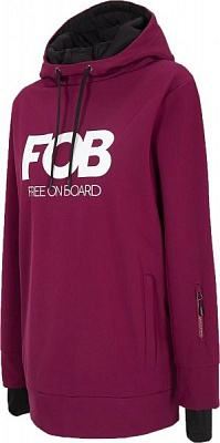 Куртка 4F H4Z20-SFD004-60S XS темно-красный