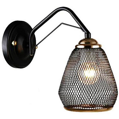 Бра Blitz 8027-11 1x60 Вт E27 черный/золото 