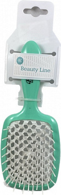 Гребінець-щітка Beauty Line зелена
