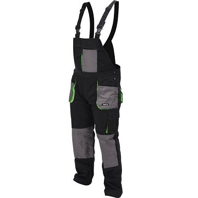 Полукомбинезон рабочий YATO р. XXL YT-80175 серый с черным