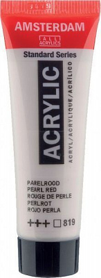 Краска акриловая красный перламутровый 819 20 мл Amsterdam Standart Royal Talens
