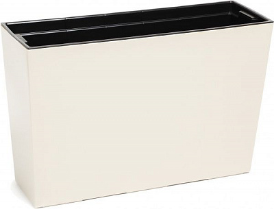 Горшок для цветов Lamela Вербена прямоугольный 37,5л кремовый 