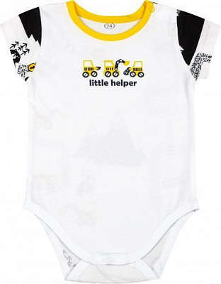 Боди Фламинго для мальчиков р.62 белый 478-103 